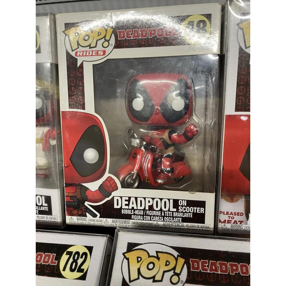 Lot Of Deadpool Funko Pop 9 Figures In All - Picture 3 of 8